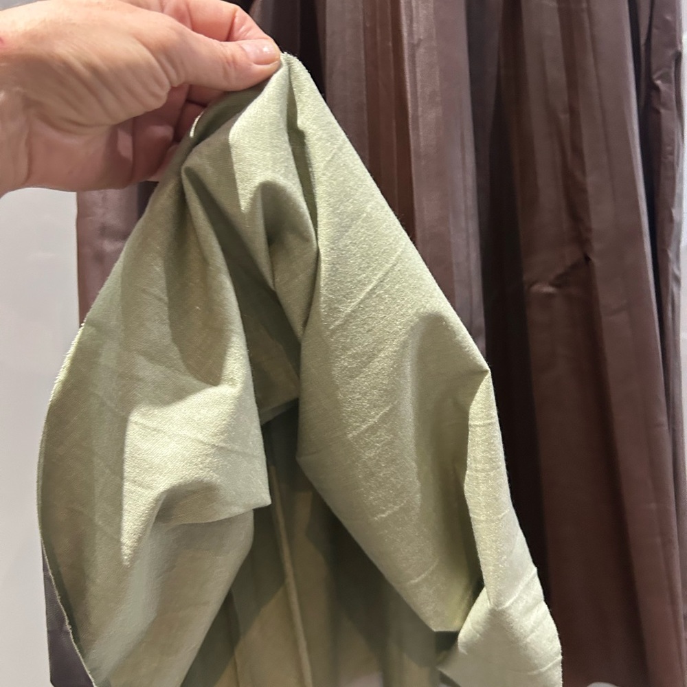 Maison Cinqcent Pleated Faux Leather Skirt - Picture 4 of 8